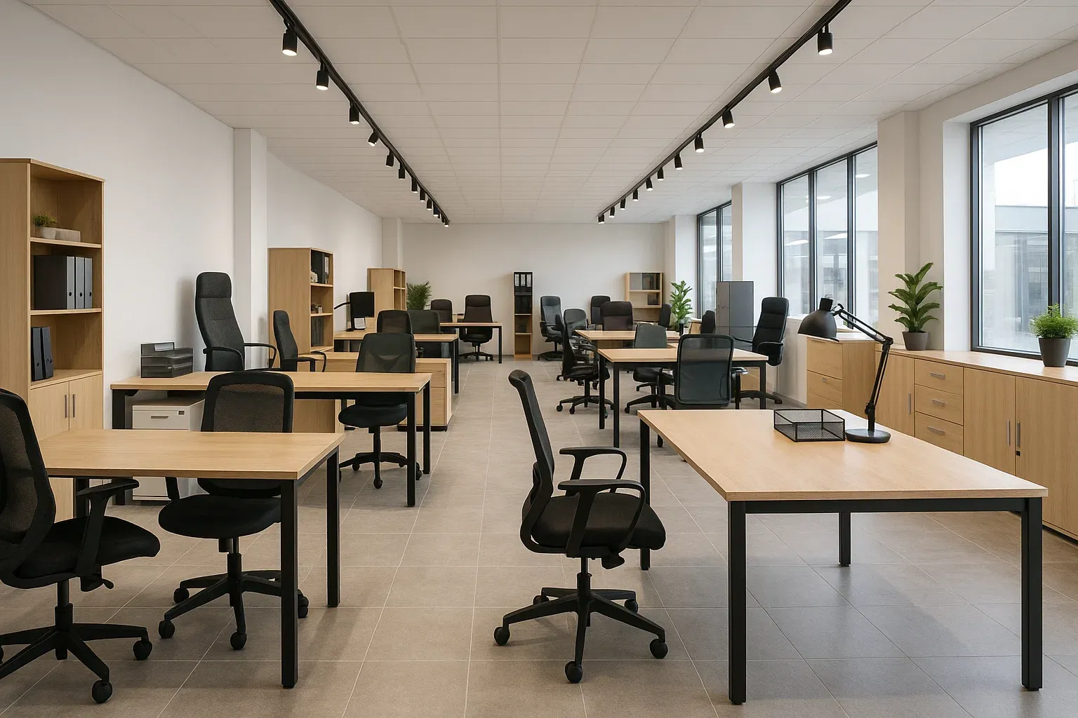 Showroom nội thất văn phòng